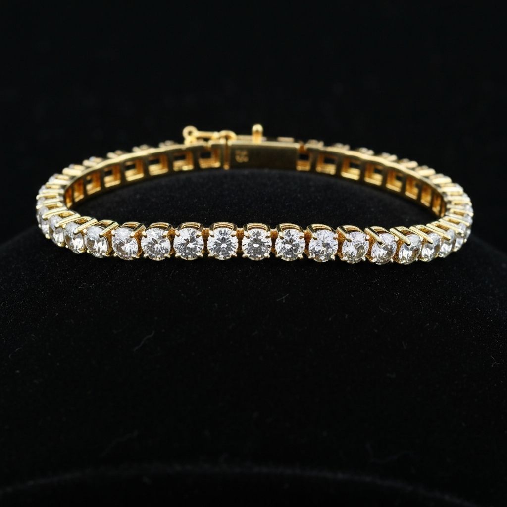 Diamond tennis bracelet